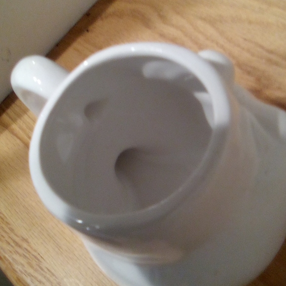 Sinister Smile Terra Cotta Ghost Mug Vintage Lmtd Edition - Picture 6 of 11